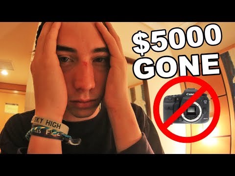 $5000 CAMERA BAG STOLEN!