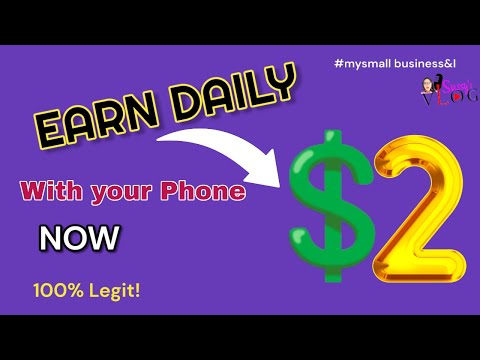 HOW TO EARN 2 DOLLARS EVERYDAY WITH YOUR PHONE ALMOST DOING NOTHING | 100% VERIFIED