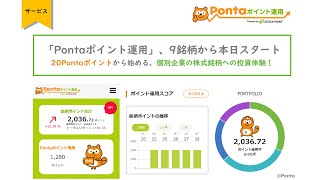 【「Pontaポイント」株式銘柄への投資・運用サービス開始】他、新着トレンド4月10日