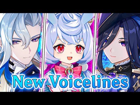 Sigewinne Talks about Everyone! Neuvillette Definitely Cried | Genshin Impact voice lines - Clorinde