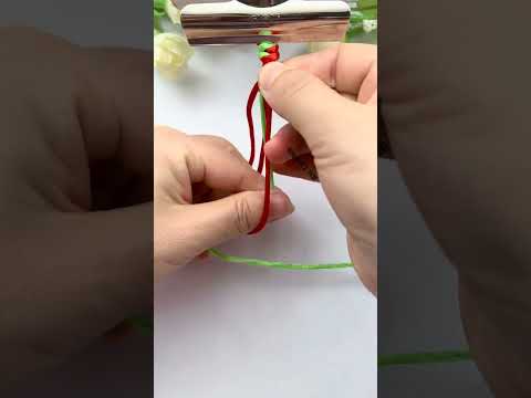 Round 6-strand braid knot tutorial rope braiding skills sharing handmade DIY easy to learn knot