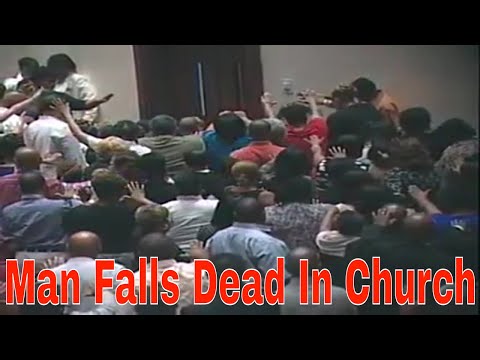 Man Falls Dead In Church Raised By The Power of God VIRAL VIDEO EXPOSED #JesusChrist #RaisefromDead