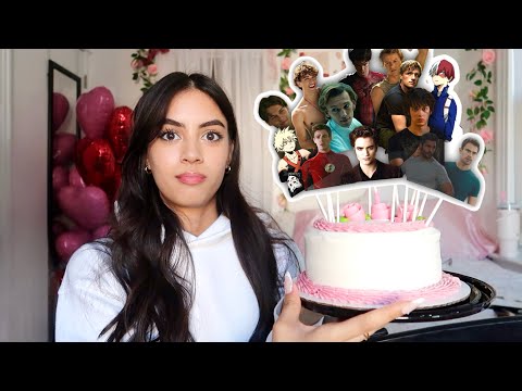 yapping & baking a cake of fictional men (500k special)