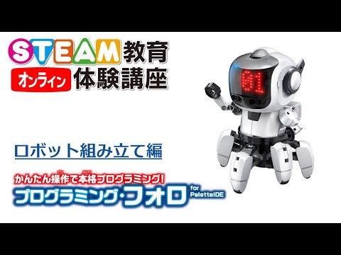 12/26 プログラミング・フォロを作ろう！　オンラインSTEAM教育体験講座