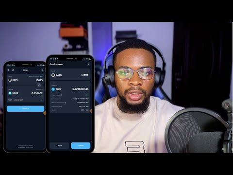 How to Swap $CATS Token to TON or USDT on Tonkeeper