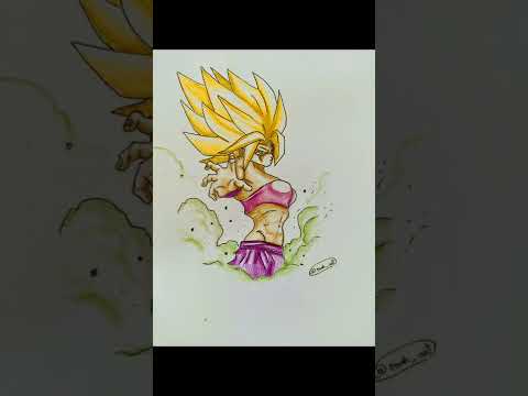 Drawing Caulifla Ssj2 Dragon ball super #drawingdragonball