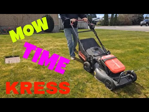 Watch The Kress 21 Inch Commercial Mower In Action - Live Mowing Footage!