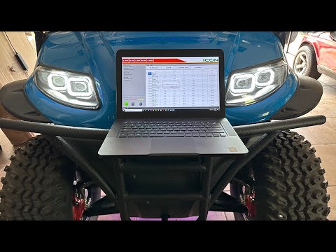 How To Program ICON Golf Cart To Go Faster & Drive Better