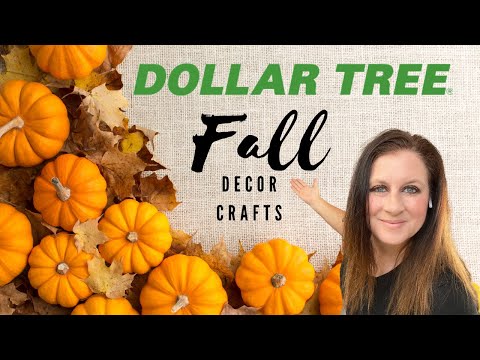 62 DOLLAR TREE Fall DIY Home Decor DIYS and Crafts