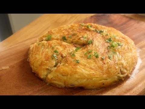 Only Grate Potatoes! Simple Healthy Breakfast! Potato Egg Recipe