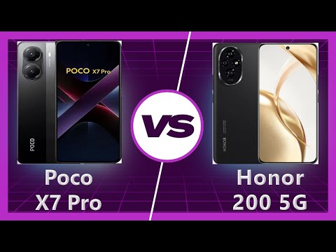 Poco X7 Pro vs Honor 200: Ultimate Gaming Showdown