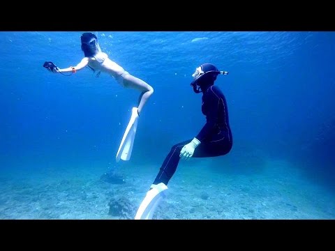 Freediving - The Sea Paradise! Hizushi beach, Aka Island, Okinawa, September 2015