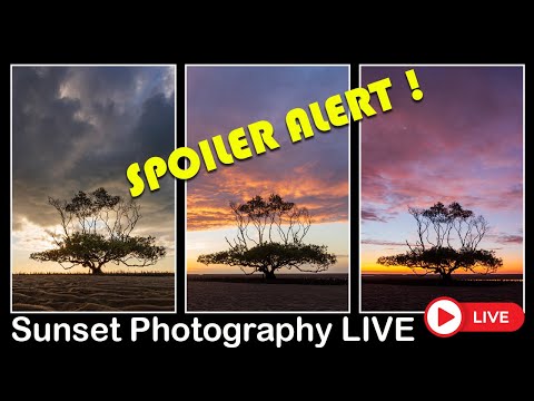 LIVE Sunset Photography - Hervey Bay Australia