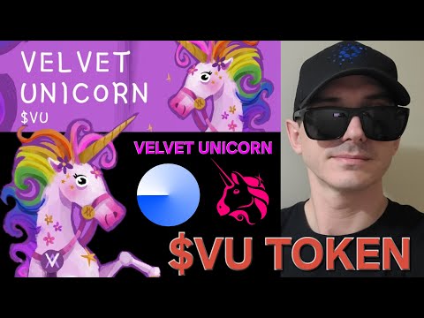 $VU - VELVET UNICORN BY VIRTUALS TOKEN CRYPTO COIN HOW TO BUY VU BASE UNISWAP AO AGENT CAPITAL VLV