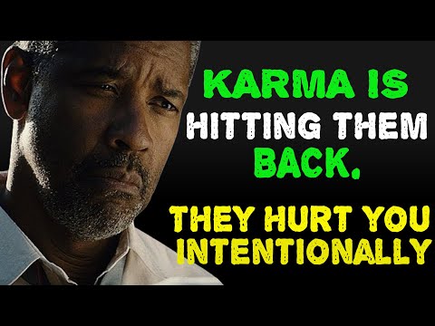 They Hurt You Intentionally, But Karma is Hitting Them Back | Denzel Washington Motivation