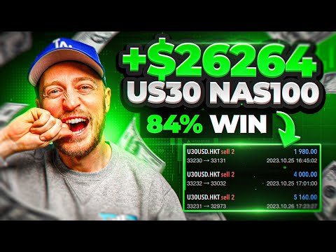 EASY US30 & NASDAQ Day Trading Strategy (DOMINATE INDICES)