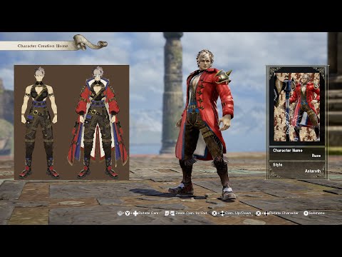 SoulCalibur 6; Crimzon Ruze (HoloStars) custom character video guide by Zeno XC