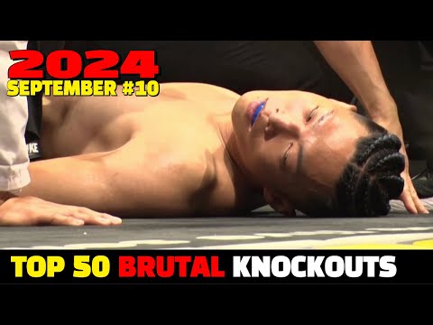 Top 50 Brutal Knockouts September 2024 #10 (MMA•Muay Thai•Boxing•Kickboxing)