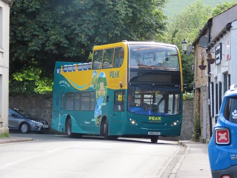 Stagecoach Chesterfield - Enviro 400 15717 (YN60 CKO) ride on Peak Sightseer towards South Sheffield