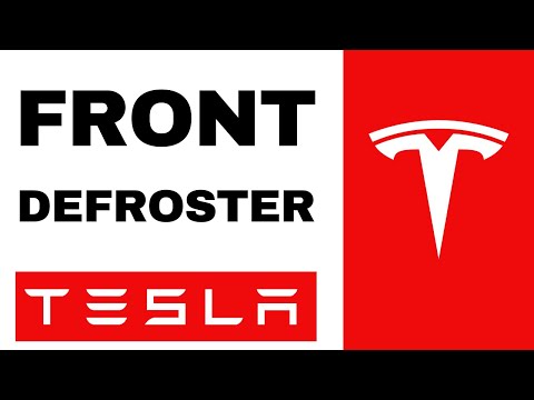 How to Use Tesla Model 3 Front Defroster - 2024