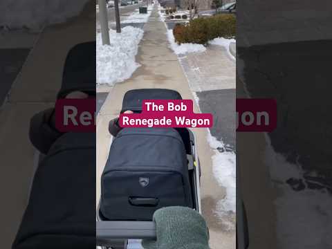 Winter Must-Have! The Bob Renegade Wagon ❄️✨ #babygear #stroller #strollerwagon