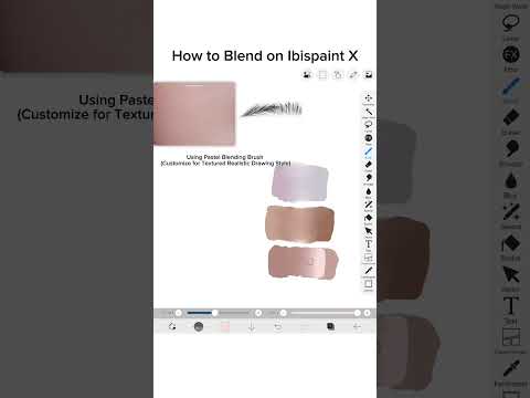 How to blend on ibispaint x (part 1) #digitalart #ibispaintx