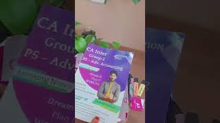 CA INTER GROUP 2 BOOKS UNBOXING BY A STUDENT - THANKS FOR THE VIDEO - READ DESCRIPTION