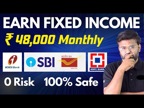 Earn Monthly ₹48000 From Investments | 5 Best Investment Options for Monthly Income | @BankingBaba