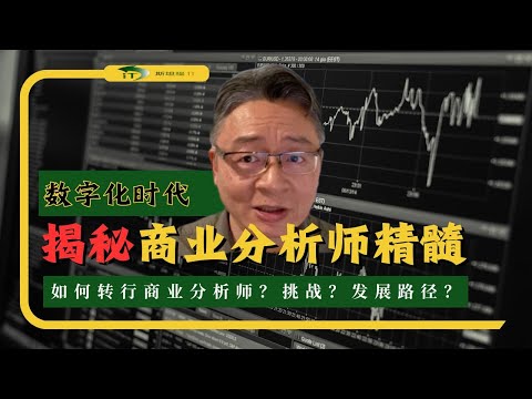 人工智能时代：揭秘商业系统分析师(Business Analyst)精髓？如何转行商业分析？挑战？发展路径？薪酬？(To Become Business Analyst in AI Era)