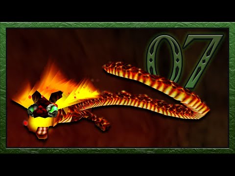 The Legend of Zelda: Ocarina of Time - 07: Fire Temple - Full Game Walkthrough / Longplay (4K)