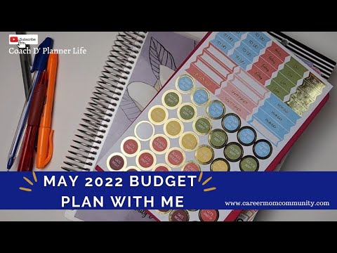 May 2022 Budget Plan with Me| Simple Setup and Tips