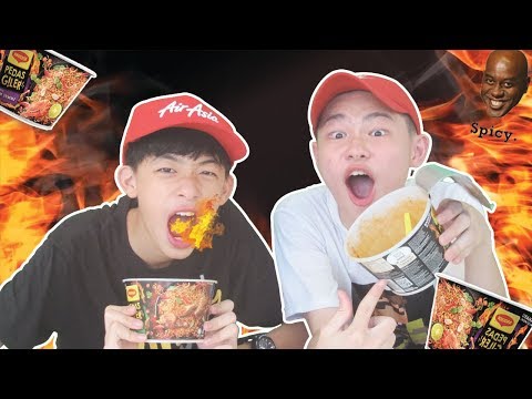 真的辣到哭？？【挑战】Maggi Pedas Giler