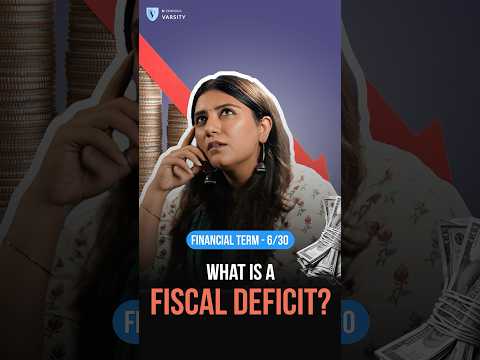 The Gap Between Revenue and Expenses Explained | Financial Term 6/30: FISCAL DEFICIT #shorts