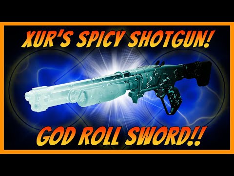 Xur God Roll Sword! Top Tier Exotic Armor! Very Spicy Strand Selection!