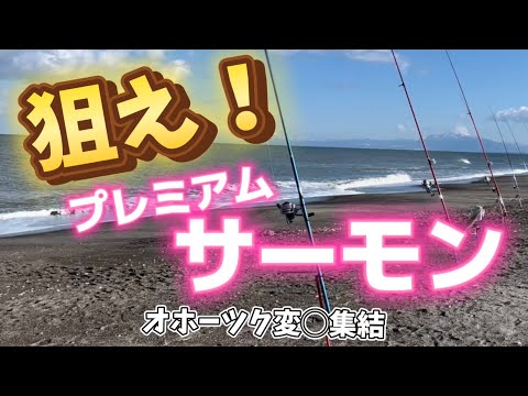 【北海道】【釣り】狙えプレミアムサーモン！オホーツクに変◯集結！