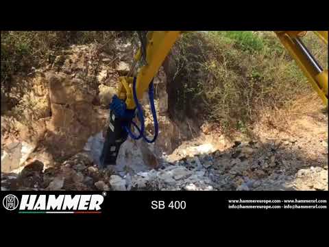 Hammer SB 400 monobloc hammer without tie rods