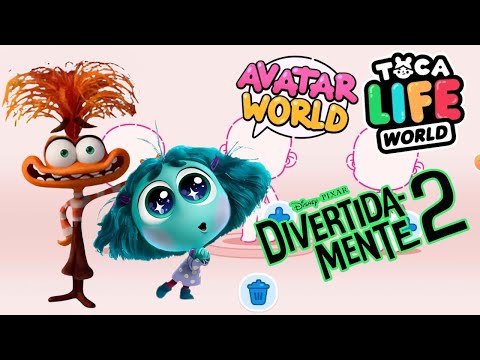 ANSIEDADE e INVEJA / INSIDE 2 / nas versões Toca Life World e Avatar World