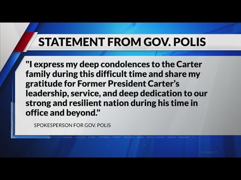 Colorado leaders react to passing of former President Jimmy Carter