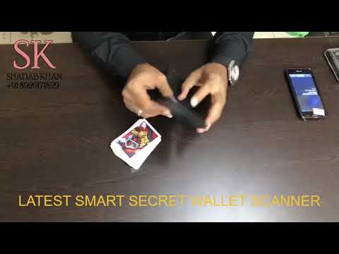 Smart Wallet Pars Device For Cheating Playing Cards