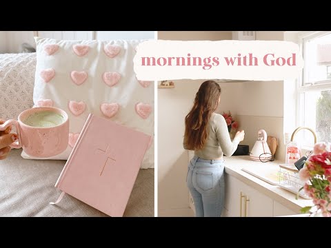 My Quiet Time Routine 🌸 my mornings with God *Christian girl*