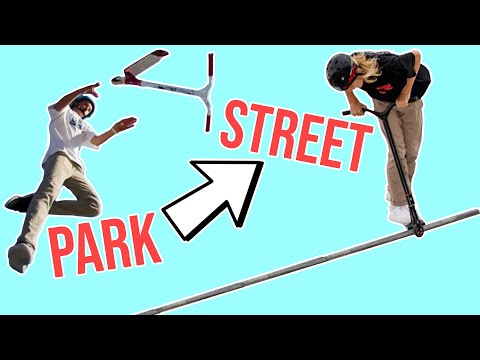 PARK SCOOTER RIDERS THAT TURNED STREET PT2