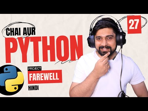 Farewell to python series