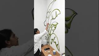 Entrance door design | wall art in entrance door | safety door design