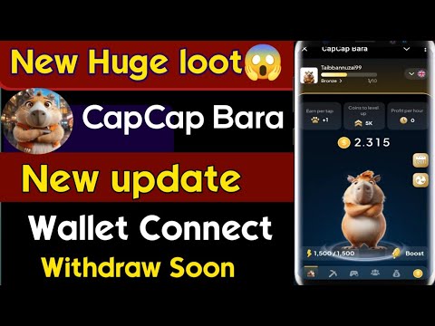 CapCap Bara Airdrop | CapCap Bara | CapCap Bara wallet Connect | CapCap Bara daily combo | Cap cap