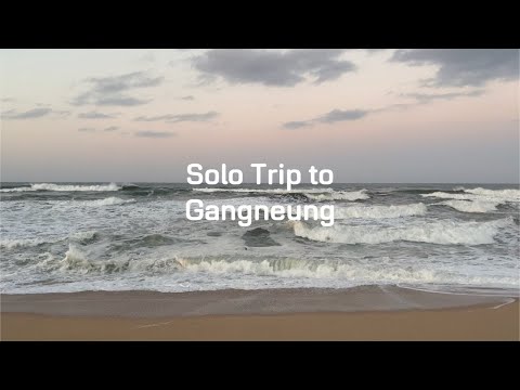 ENG) Gangneung One Day Trip | My first solo trip | What's in My Bag | Gangneung Cafes & Restaurant