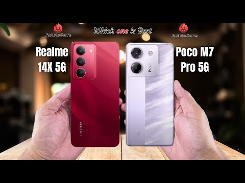 Realme 14X 5G vs Poco M7 Pro 5G  Full comparison ⚡Which one is Best