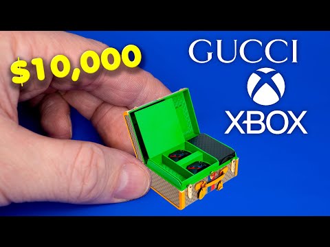 Gucci Xbox $10,000 How to make Miniature DollHouse