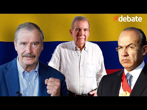 🔴Vicente Fox y Felipe Calderón, acompañarán a Edmundo González a Venezuela