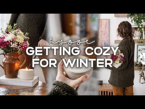 GETTING COZY FOR WINTER 🕯️ | Romanticizing Winter, Homemade Pot Roast & Minimal Winter Decor 🌨️