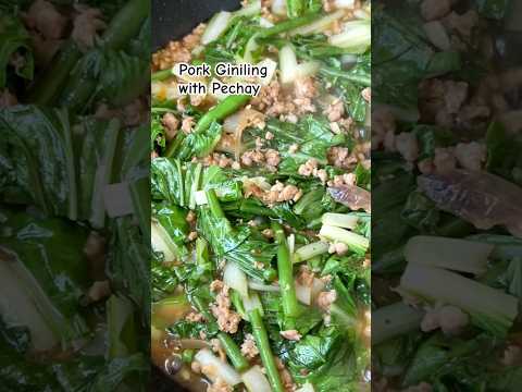 Pork Giniling with Pechay #porkginilingrecipe #ginisangpechay #ginisangbaboyatpechay #ginisa #fyp